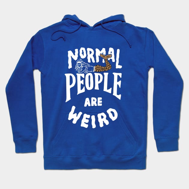 Normal people are weird Hoodie by zaynizarxz